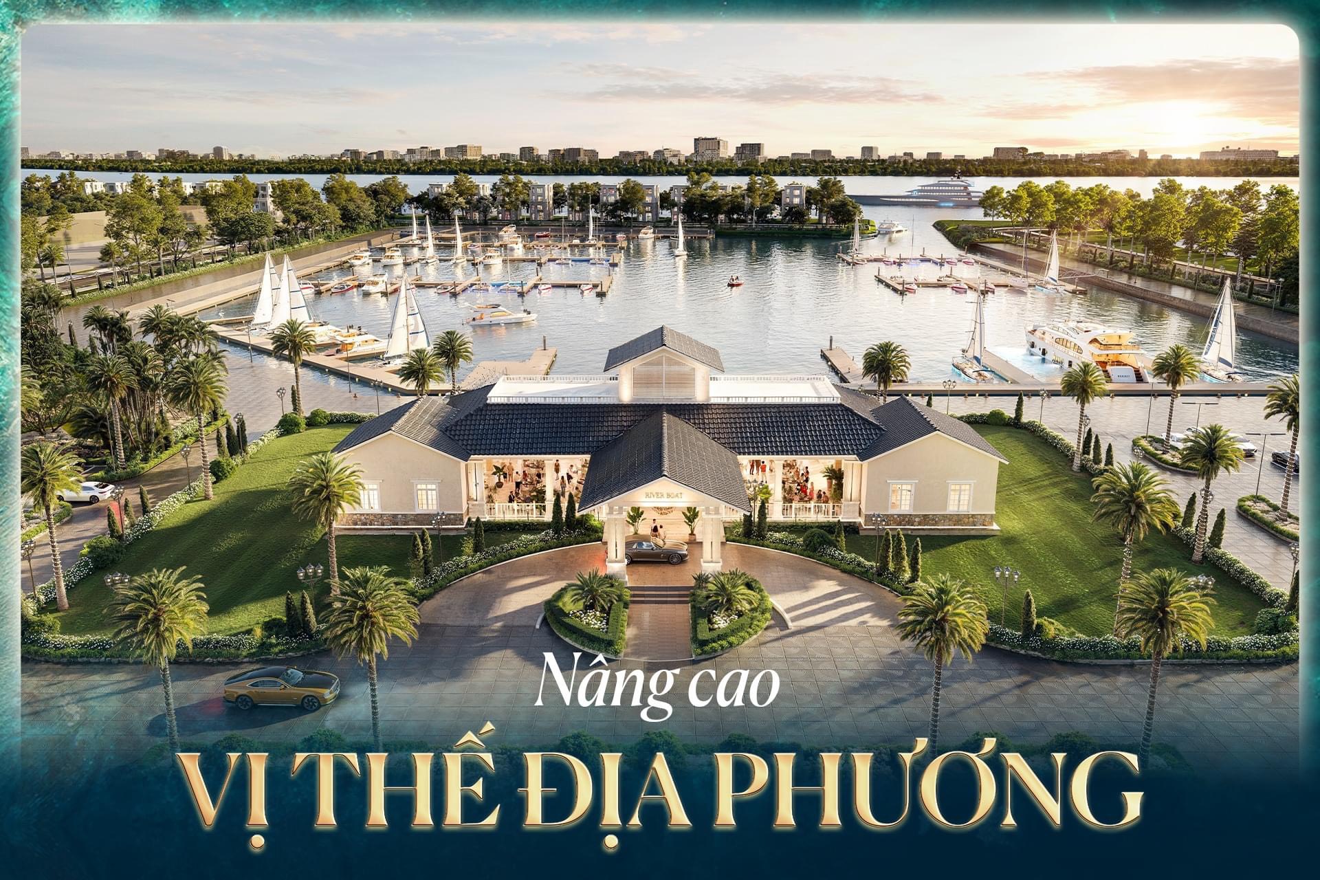 BẾN DU THUYỀN VINHOMES ROYAL ISLAND