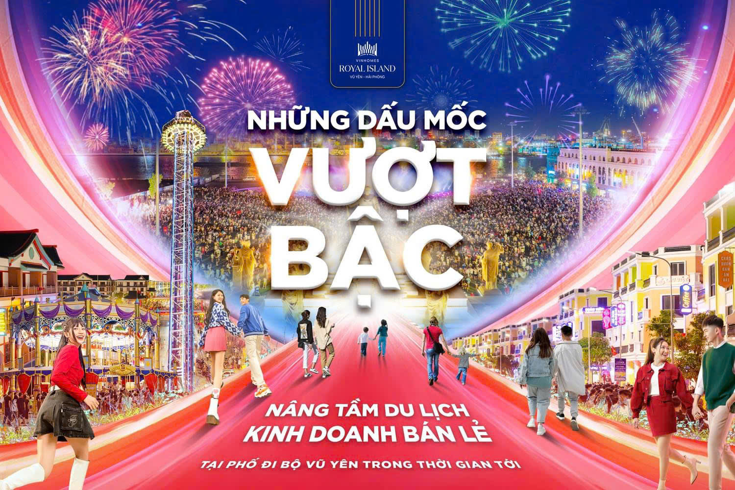 Những Dấu Mốc Vượt Bậc Nâng Tầm Du Lịch, Kinh Doanh Bán Lẻ Tại Phố Đi Bộ - Công Viên Vũ Yên